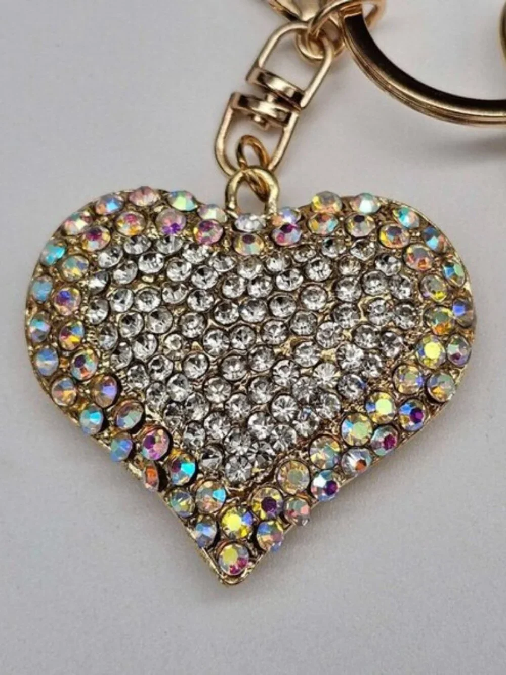 Louis Vuitton Authentic Gold Lock 🔒 Unbranded Heart Keychain Charm for Bags